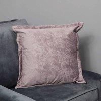 Native Home & Lifestyle Pink Crushed Velvet Cushion Cover