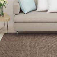 Rug Natural Sisal 66x350 cm Brown