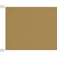 Vertical Awning Beige 200x420 cm Oxford Fabric