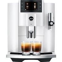 Jura E8 Piano White Coffee Machine