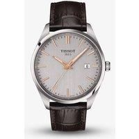 Tissot PR 100 Brown Leather Watch T1504101603100