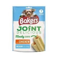 Bakers Joint Delicious Medium Dog Treats Chicken 180g