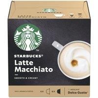 STARBUCKS Dolce Gusto Latte Macchiato Coffee Pods  Pack of 12