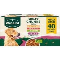 Winalot Dog Food, Mixed in Jelly, 40 x 100g