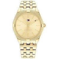 Tommy Hilfiger Analogue Quartz Watch for Women with Gold Coloured Stainless Steel Bracelet - 1782550