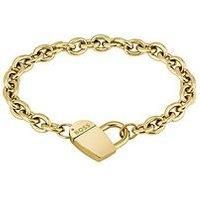 Boss Ladies Boss Dinya Light Yellow Gold Ip Bracelet