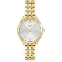 Boss Ladies Boss Mae Light Yellow Gold Bracelet Watch