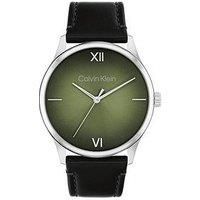 Calvin Klein Men'S Calvin Klein Black Leather Watch