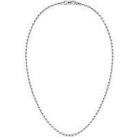 BOSS Jewelry Men/'s EVAN Collection Chain Necklace STAINLESS STEEL - 1580584