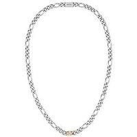 BOSS Jewelry Men/'s RIAN Collection Chain Necklace Two-Tone - 1580586