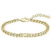 BOSS Jewelry Women/'s KASSY FOR HER Collection Bracelet Yellow gold - 1580593