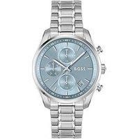 Boss Ladies Grand Tour Multifunction Watch With Light Blue Dial