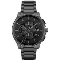 Boss Gents Boss Peak Chronograph Black Ip Watch