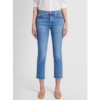 7 For All Mankind Straight Crop Jean