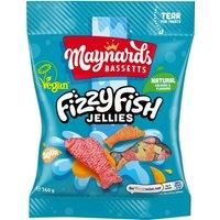 Maynards Bassetts Fizzy Fish Jellies 130g