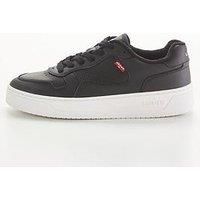 Levi'S Glide Leather Trainers -Black