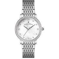 Jacques Du Manoir Swiss-Made Temps De Femme Silver Stainless Steel Watch