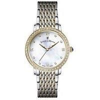 Jacques Du Manoir Swiss-Made Temps De Femme Gold Stainless Steel Watch