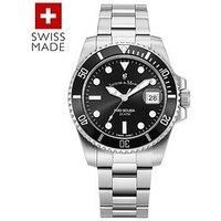 Jacques du Manoir Pro Scuba Watch Silver