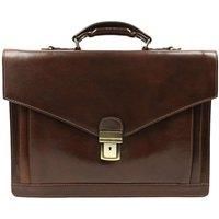 Classic Design Leather Briefcase