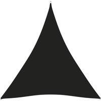 Sunshade Sail Oxford Fabric Triangular 3x4x4 m Black