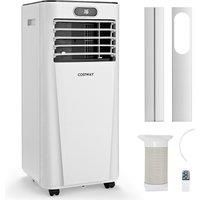 3-in-1 Air Conditioner 7000BTU Air Cooling Fan Dehumidifier with Remote Control