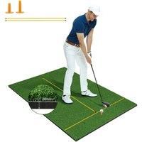 5X3 FT Golf Hitting Mat Standard Real Feel Golf Practice Mat Artificial Turf Mat