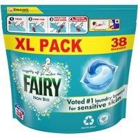 Fairy Non Bio PODS Washing Liquid Capsules 38 Washes