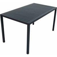 Nardi Cube Patio Table, Polypropylene, Anthracite, 140x80cm