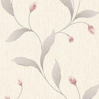 Belgravia Tiffany Wallpaper - Floral Glitter Pearl Damask Silk - Choose Design