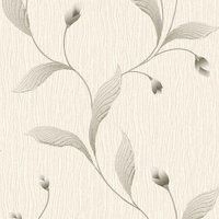 Belgravia Tiffany Wallpaper - Floral Glitter Pearl Damask Silk - Choose Design