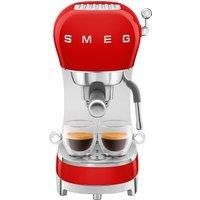 Smeg ECF02RDUK 50's Retro Espresso Coffee Machine Red