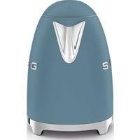 Smeg KLF03SBMUK1.7ltr 3kW 50's Style Kettle In Storm Blue Matte Finish