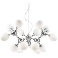 Ideallux Nodi Bianco hanging light 105 cm