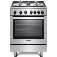 DeLonghi DSC 626G-1 Gas Cooker with Single Oven - Stainless Steel