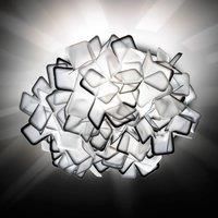 Slamp Clizia - designer wall light, smoky grey