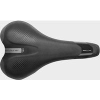 Sportourer FLX Man Gel FeC Alloy Saddle - Soft Touch Hi-Viz, S-Fill