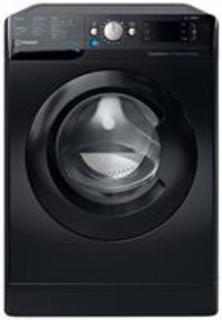 Indesit BWE71496XKV Washing Machine in Black 1400 Spin 7Kg A Rated