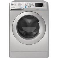 Indesit BDE96436SVUK Washer Dryer in Silver 1400 Spin 9kg 6kg D Rated