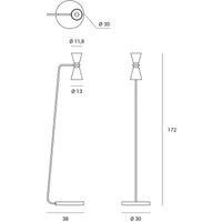 MILOOX GRAAL TABLE LARGE 2 LIGHTS