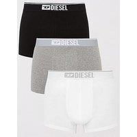 Diesel Men/'s UMBX-DAMIENTHREEPACK Boxer Briefs, E4878-0GDAC, XXL (Pack of 3)