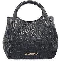 Valentino Dram All Over Logo Shopper Tote