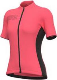 Alé Cycling Women/'s Solid Colour Block Short Sleeve Jersey, Blusher, XL Pink