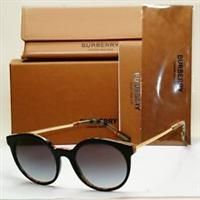 Burberry Woman BE4296 - Frame color: Black, Lens color: Grey-Black, Size 53-20/140