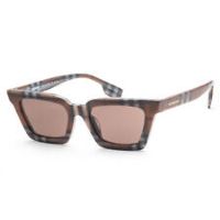 Burberry Briar Dark Brown Square Ladies Sunglasses BE4392U 396673 52