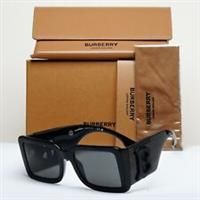 Burberry Sunglasses Black Oversized Square Large Heavy BE 4406-U 4093/87 55mm