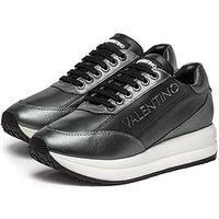 Valentino Estia Sneaker Lace-Up - Black