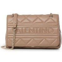 Valentino Women/'s Ada Satchel, Beige, Talla ÚNICA