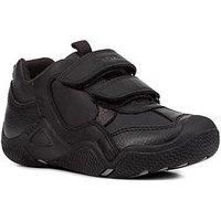 Geox Boy/'s Jr Wader Low Top Sneakers, Black Black C9999, 11 UK Child