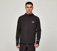 EA7 Ventus Full Zip Hoodie - Black - Size S